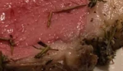 Pepper-Crusted Prime Rib Roast