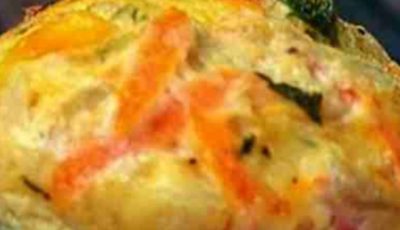 Vegetable Omelet Muffins for Kids Recipe
