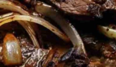 Sizzling Chinese Pepper Steak with Onions