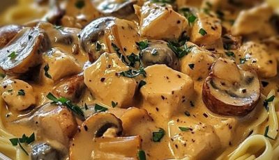 Chicken Mushroom Stroganoff