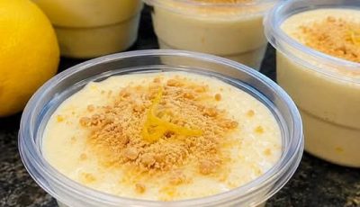 No-Bake Creamy Lemon Cheesecake Cups