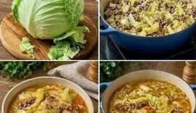Cabbage and Ground Beef Soup Recipe: A Hearty One-Pot Comfort Meal