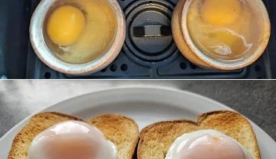 Air Fryer Poached Eggs