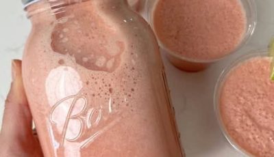 Pink Strawberry Smoothie