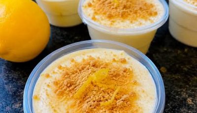 No-Bake Lemon Cheesecake Cups