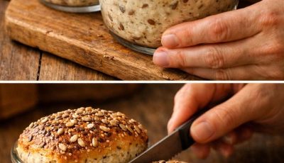 3-Ingredient Simple Seeded Bread
