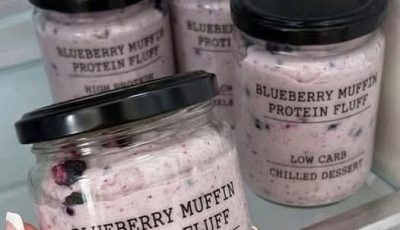 Blueberry Muffin Protein Fluff (Low-Carb Chilled Dessert)