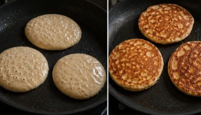 Fluffy Homemade Pancakes Recipe (Blender Method) – Easy, Healthy & Delicious