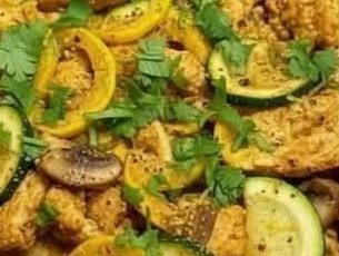 air fryer chicken fajitas
