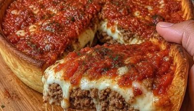 Anti-Inflammatory Deep Dish Meat Lovers Pizza